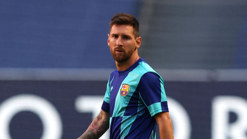 Messi leave Barcelona